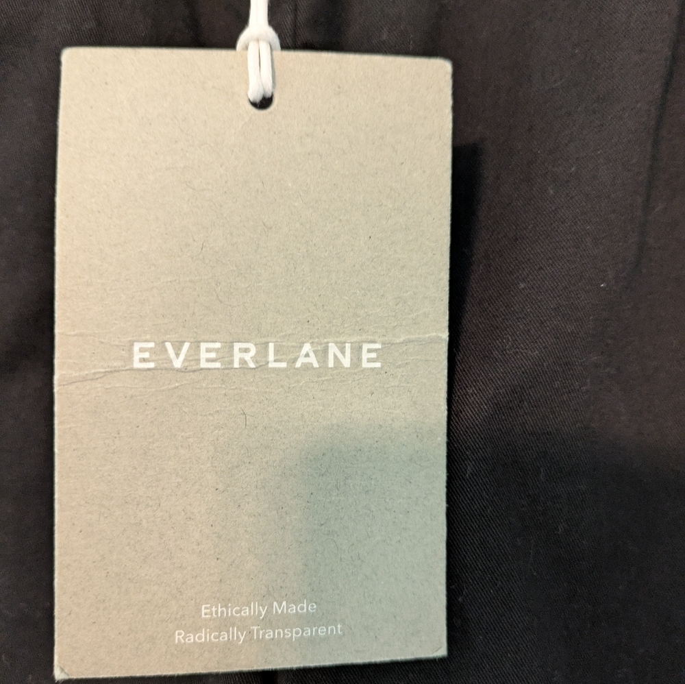 Everlane NWT The Easy Chino Washed Black Size 2 (S) - Picture 4 of 6